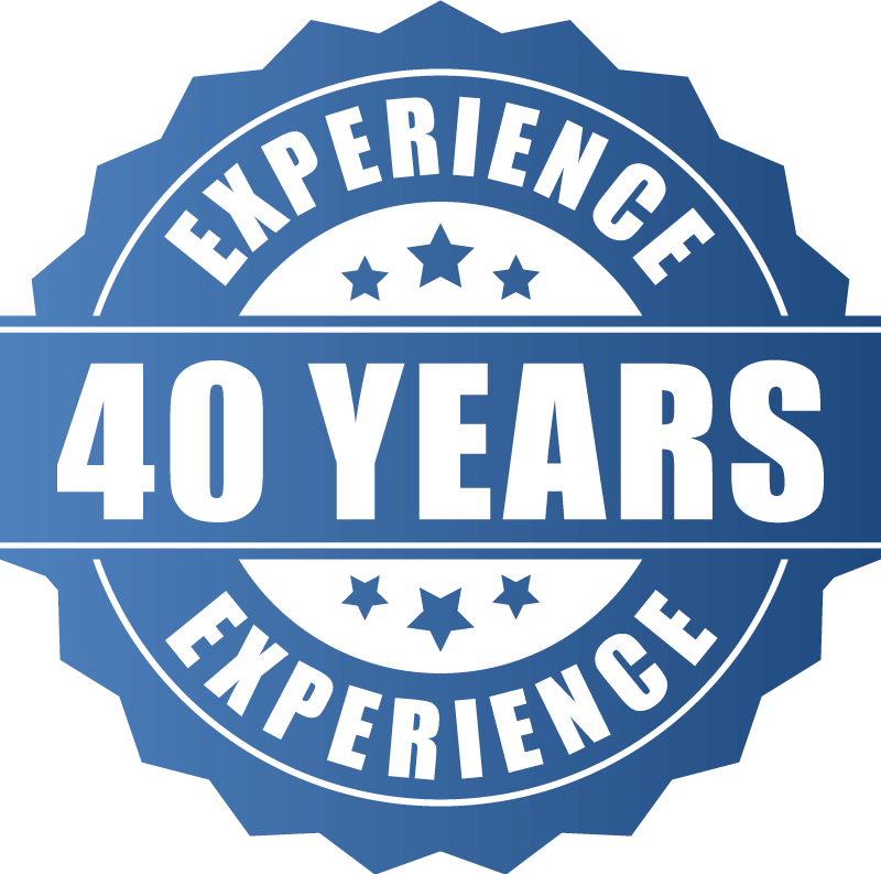 Over 40 Years of Experience